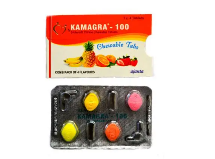 印度卡玛格水果糖伟哥 Kamagra 100